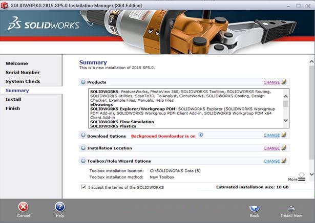 Hướng dẫn cài đặt SolidWorks 2015 - Bước 6
