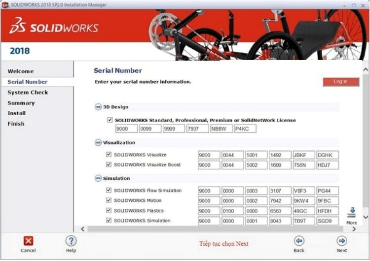Cài đặt Solidworks 2018 bước 5