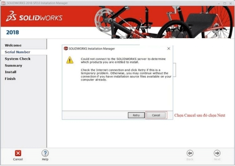 Cài đặt Solidworks 2018 bước 6
