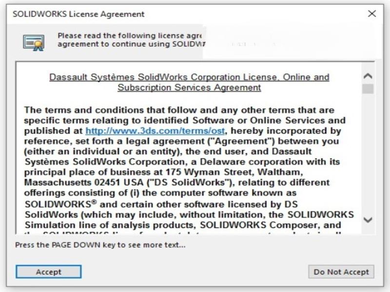 Hoàn tất kích hoạt SolidWorks 2019