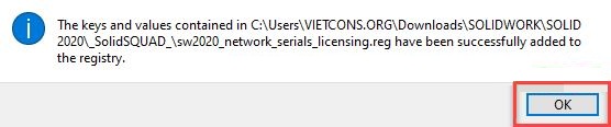 Chọn tính năng SolidWorks 1