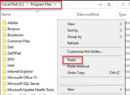 Dán đè các file kích hoạt vào ổ C
