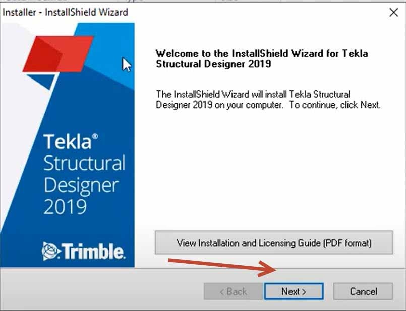 Hướng dẫn cài đặt Tekla Structures 2019 - Bước 1