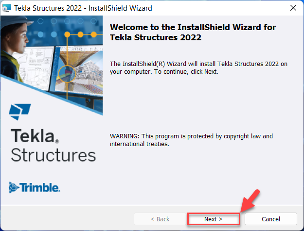 Bước cài đặt Tekla Structures 2022
