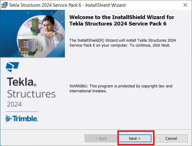 Cài đặt Tekla Structures 2024 Bước 3
