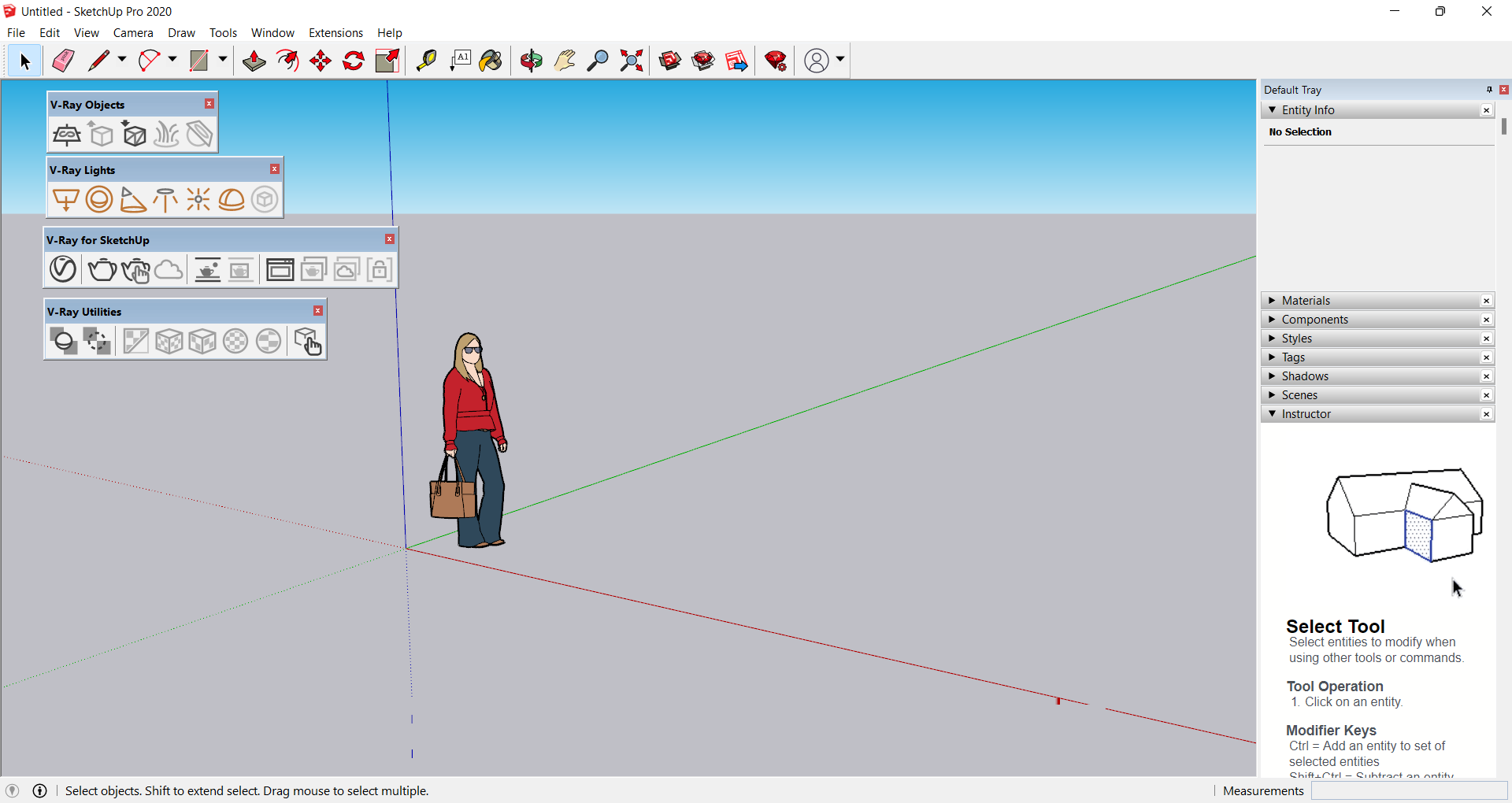 Kích hoạt thành công V-Ray 4.2 trong SketchUp