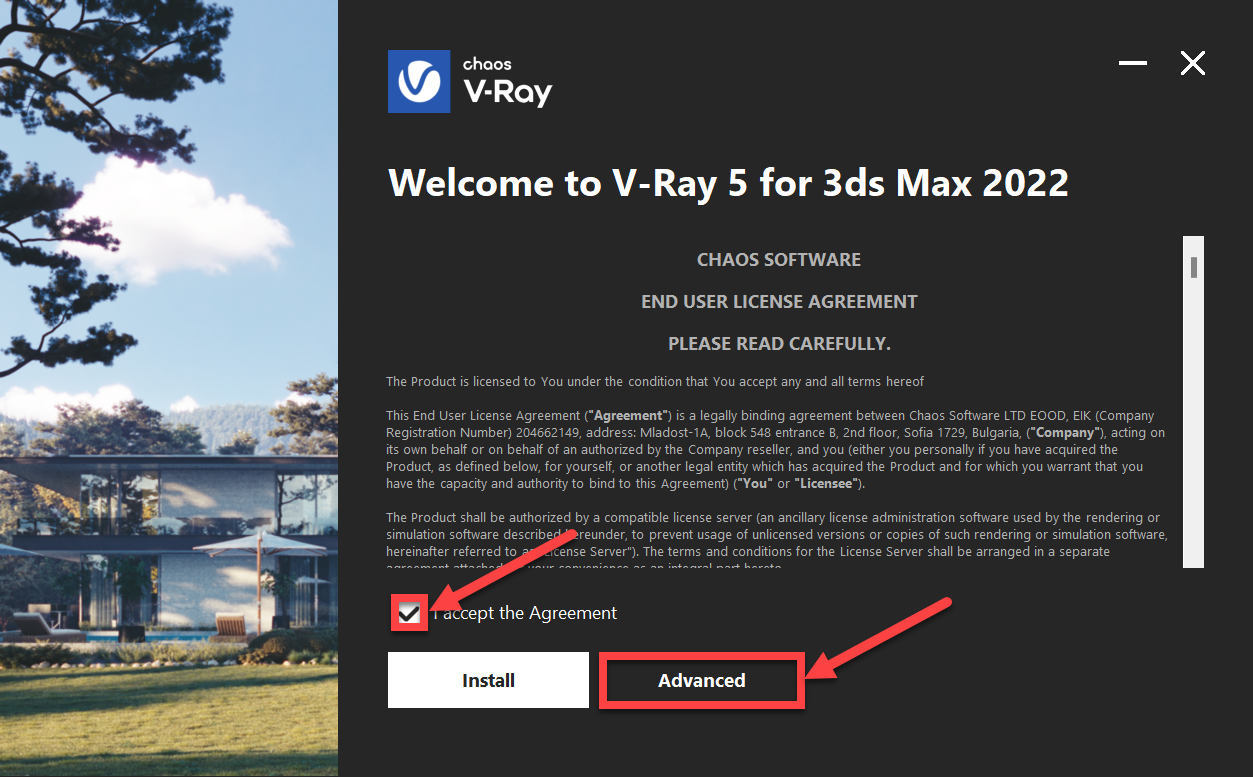 Cài đặt Vray 3ds Max 2022 Bước 2
