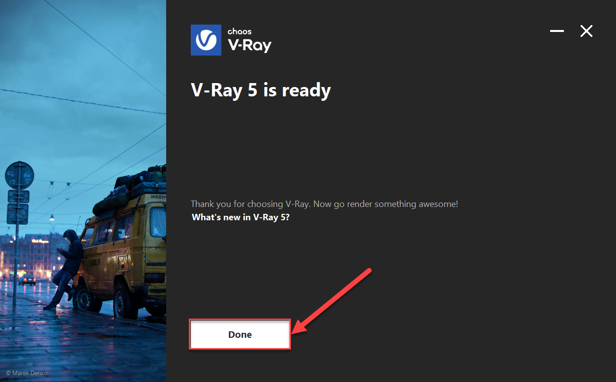 Cài đặt Vray 3ds Max 2022 Bước 8