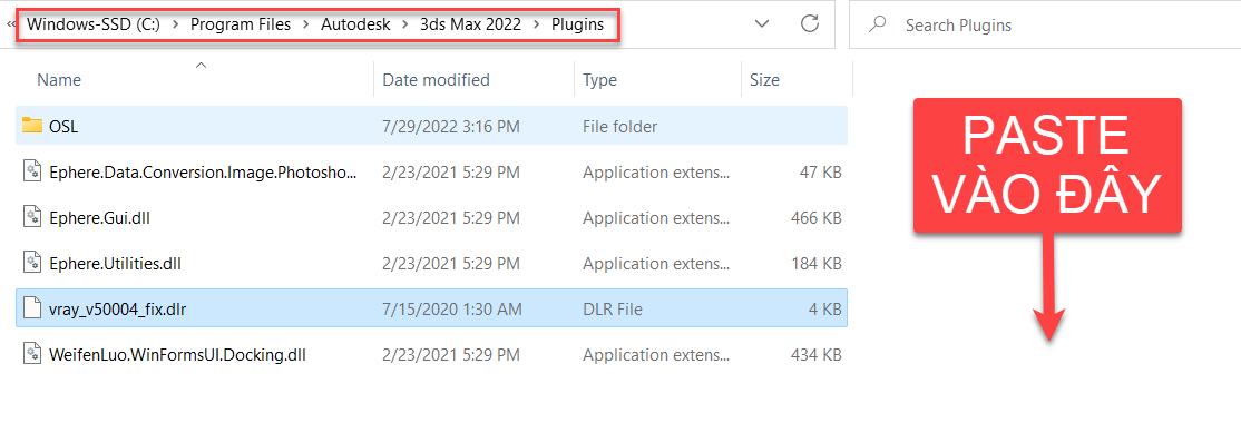 Kích hoạt VRAY 2024 Bước 2