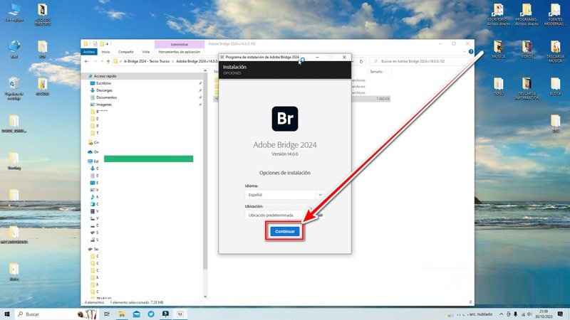 Chạy file Setup.exe với quyền Admin