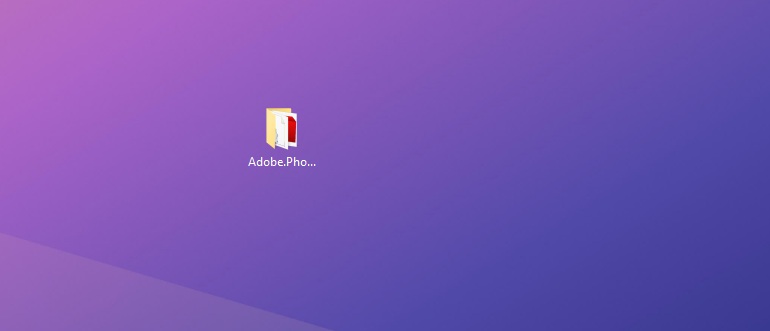 Chạy file setup cài đặt Photoshop 2024