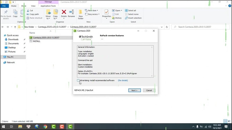 Cài đặt Camtasia 2020 - Bước 6