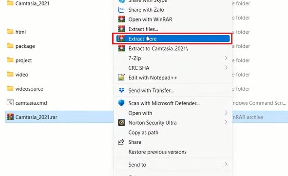 Cài đặt Camtasia 2021 Step 1 Cài đặt Camtasia 2021 Step 1
