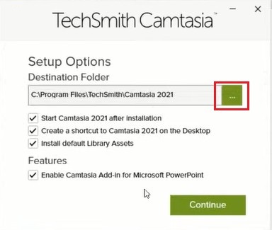 Cài đặt Camtasia 2021 Step 7 Cài đặt Camtasia 2021 Step 7