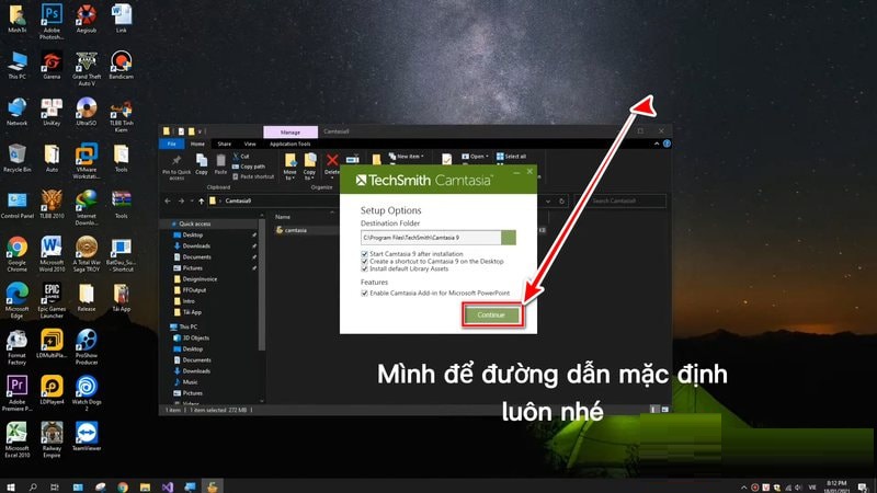 Hướng dẫn cài đặt Camtasia 2024 - Bước 3