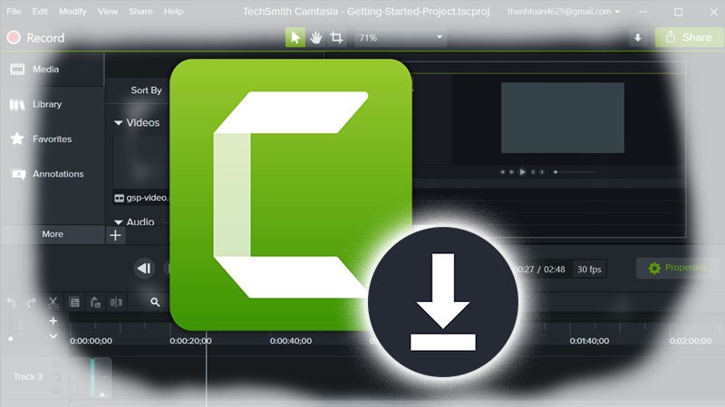 Giới Thiệu Camtasia Studio 8