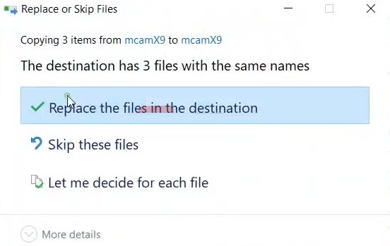 Hệ thống sao chép file