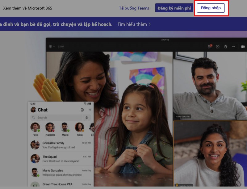 Quản lý lịch và cuộc họp trên Microsoft Teams