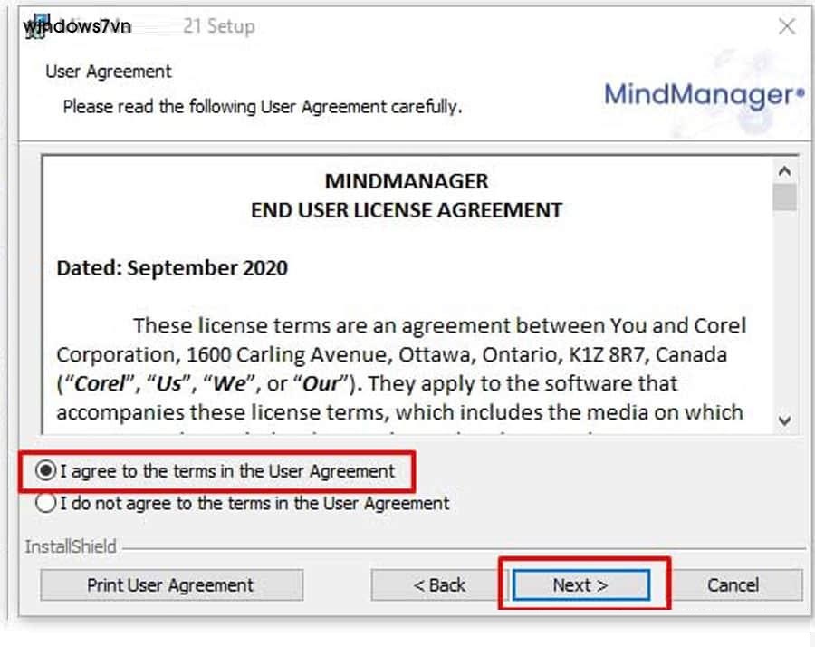 Bước cài đặt MindManager 8.0 - 5