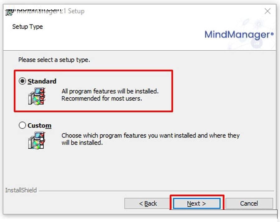 Bước cài đặt MindManager 8.0 - 7