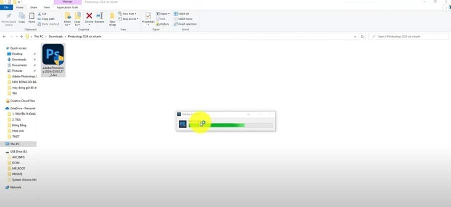 Bước cài đặt Photoshop AI Beta 4