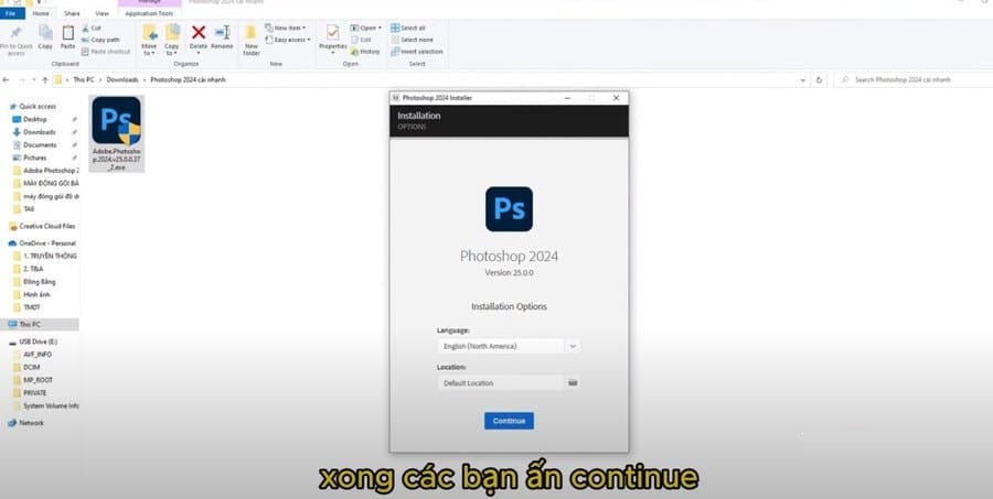 Bước cài đặt Photoshop AI Beta 5