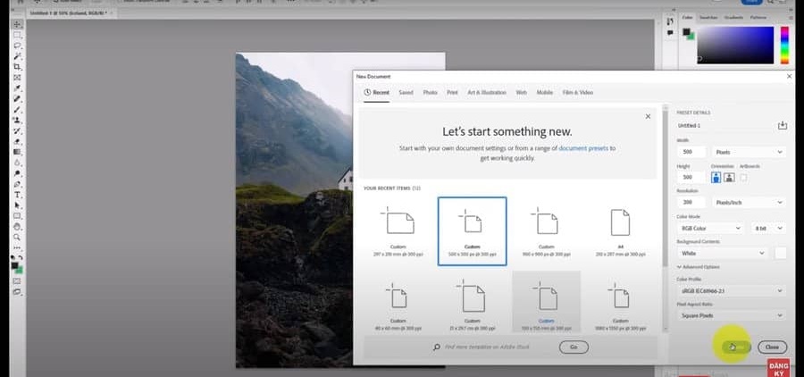 Bước cài đặt Photoshop AI Beta 9