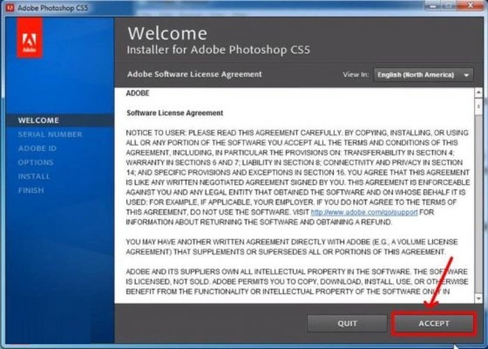 Giao diện Photoshop CS5 Portable 1
