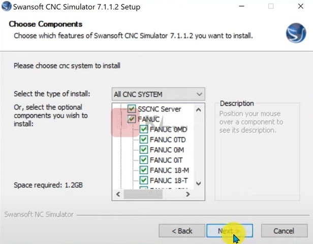 Cài đặt SSCNC bước 5
