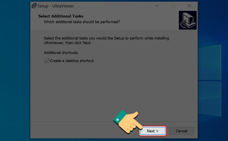 Bước 3 tạo shortcut