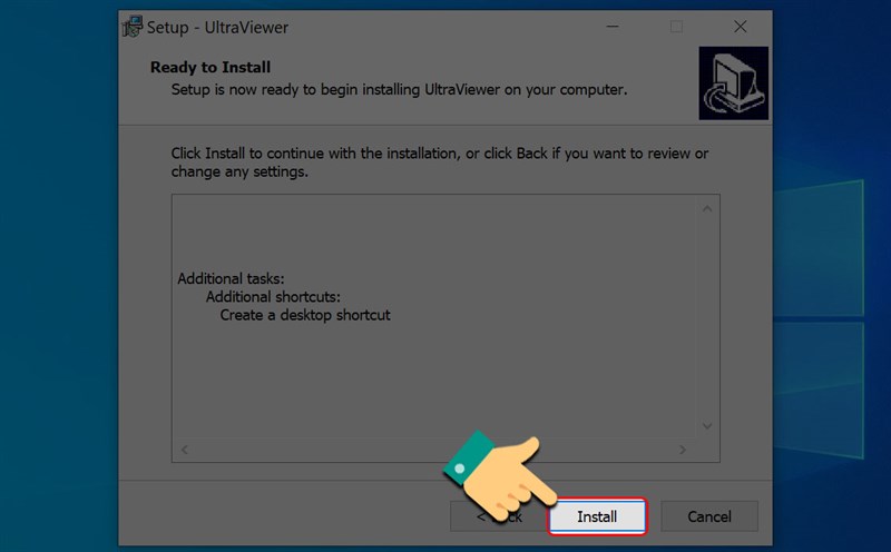 Bước 4 tạo icon desktop