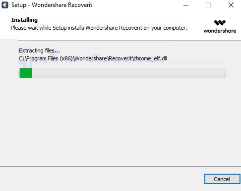 Hướng dẫn cài đặt Recoverit 10 Bước 8